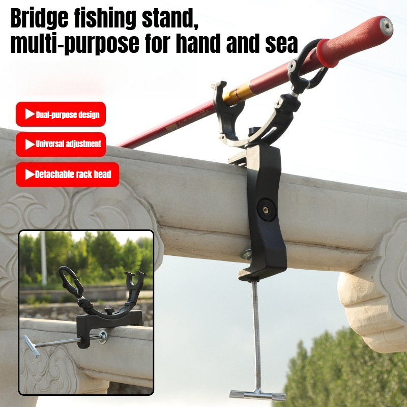 Fishing Equipment And Tools - 360° Rotating Adjustable Heavy Duty Rod