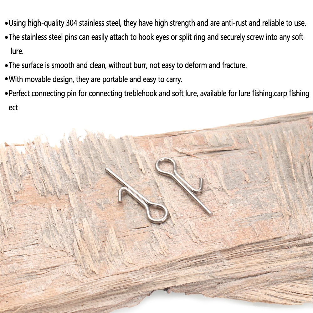 50/100pcs Fishing Bait Stinger - огляд і ціна Fishing Equipment Lures