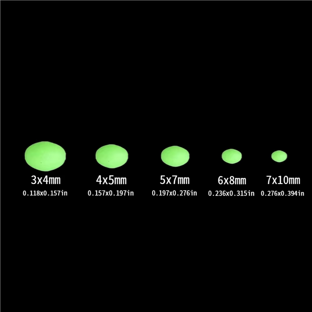 375Pcs/Set Night Luminous Fish - огляд і ціна Fishing Equipment Lures